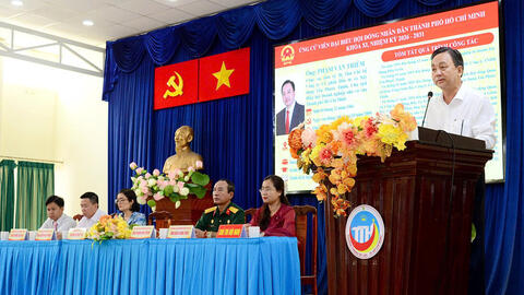 Ông Phạm Văn Triêm: Mỗi ý kiến của cử tri là động lực để tôi hành động