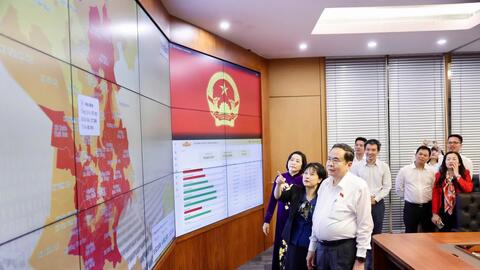 Hơn 93% cử tri cả nước đã bỏ phiếu sau 9 giờ