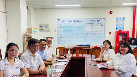 HCM-SME làm việc với UBND phường Bình Tiên, thúc đẩy chương trình phối hợp hỗ trợ doanh nghiệp