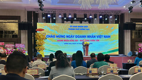 HCM-SME THAM DỰ HỌP MẶT KỶ NIỆM 22 NĂM NGÀY DOANH NHÂN VIỆT NAM TẠI ĐỒNG NAI
