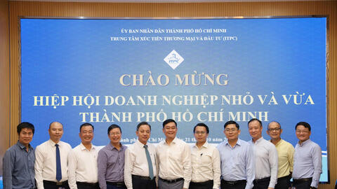 HCM-SME LÀM VIỆC VỚI ITPC: TĂNG CƯỜNG PHỐI HỢP XÚC TIẾN THƯƠNG MẠI, MỞ RỘNG CƠ HỘI CHO DOANH NGHIỆP NHỎ VÀ VỪA